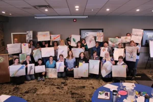 Organization Posing for Photo