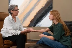 Therapist Using Training Training with Client